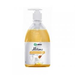 Жидкое крем-мыло Milana «Молоко и мед», GRASS, 500 мл