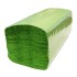 Листовые бумажные полотенца Lime, V, 250 л, 1 сл, зеленые