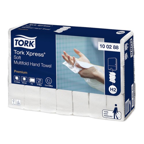 100288 Tork листовые бумажные полотенца, 21 пачка