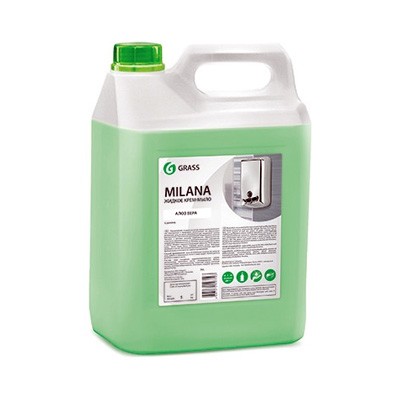 Жидкое крем-мыло Milana GRASS, разные ароматы, 5 кг