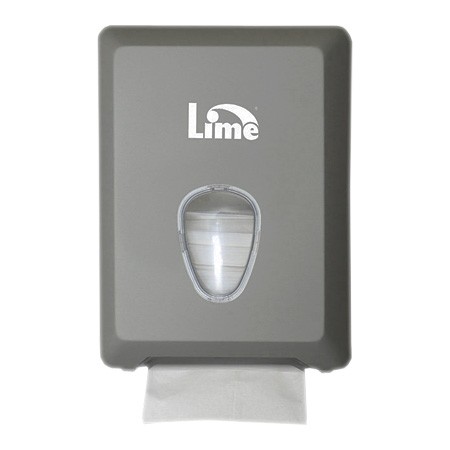 Диспенсер Lime для туалетной бумаги в пачках V серый