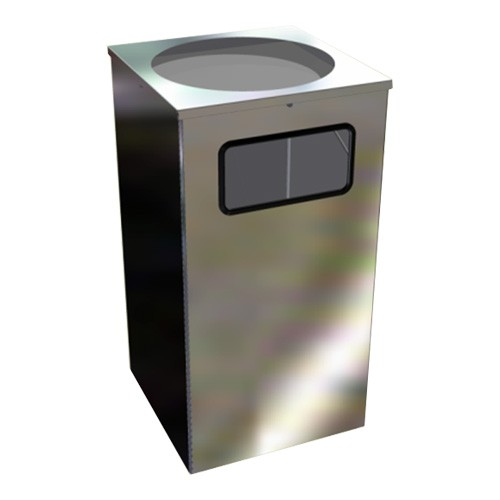Разборная урна для мусора Титан Квадро-15, 80 л