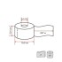 Туалетная бумага Tork SmartOne Advanced T8 206 м, 2 слоя, 6 рулонов