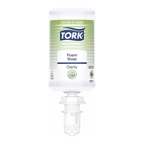 Tork 520201 S4 мыло-пена чистое в картриджах 1000 мл