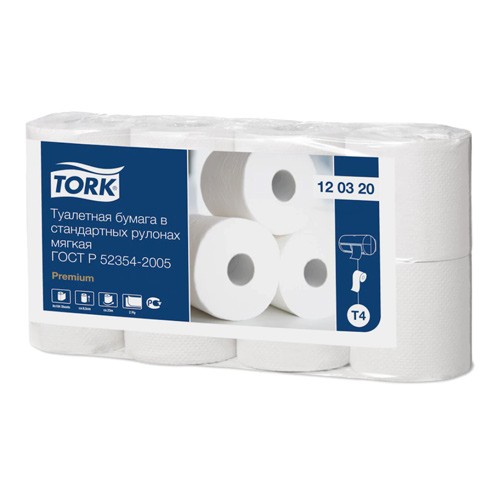 120320 Tork туалетная бумага в стандартных рулонах мягкая