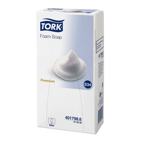 Tork 470026 S34 мыло-пена в картриджах 800 мл